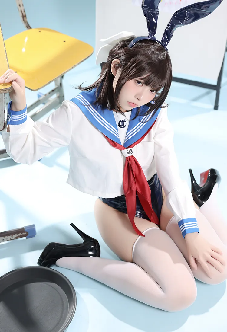 G44不会受伤 - NO.122 水手服兔女郎咖啡厅 [27P-198MB]-IOE魔盒花园