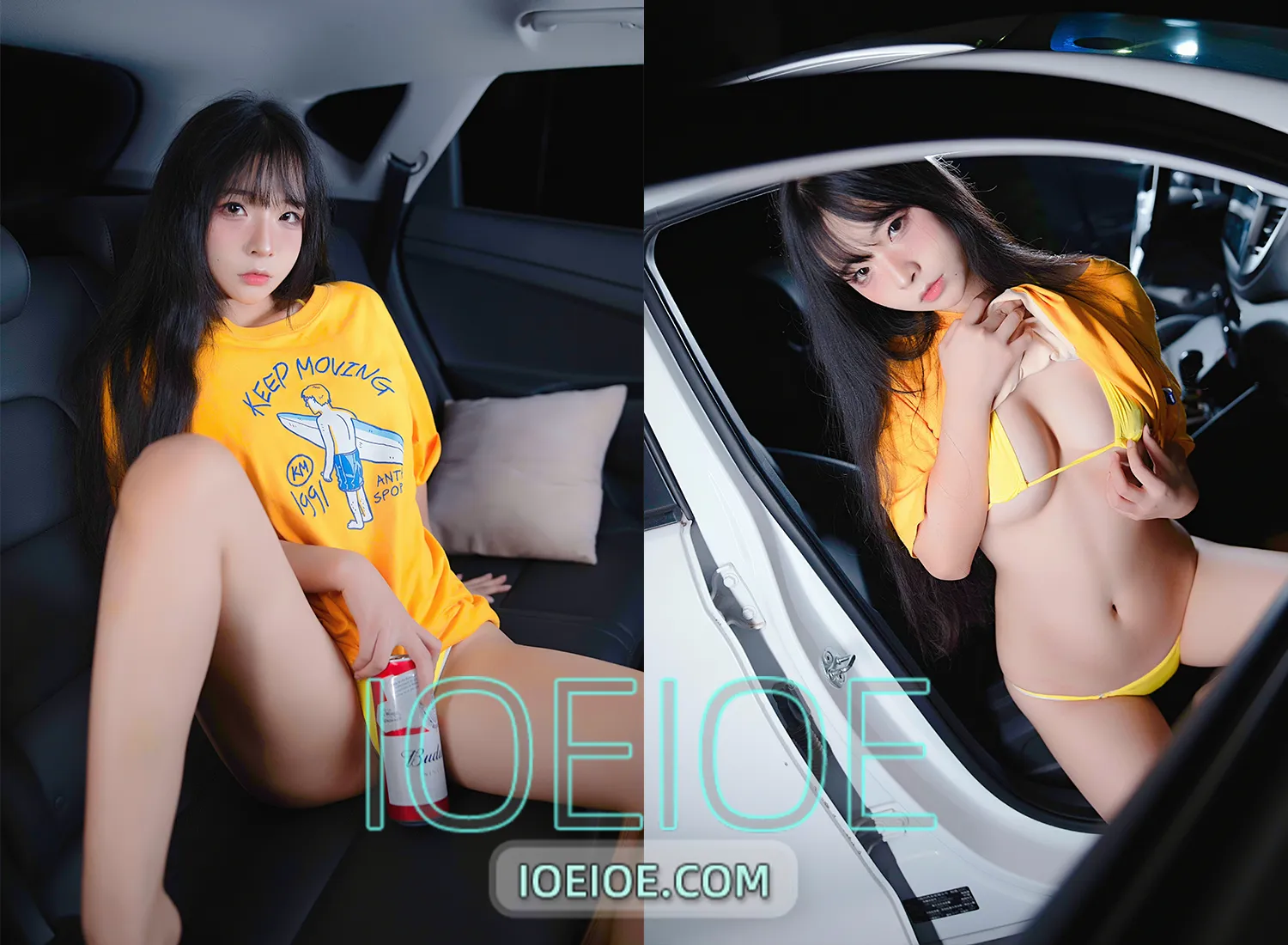 图片[1]-yuuhui玉汇 – NO.078 车内嫩黄 [93P-1.48GB]-IOE魔盒花园