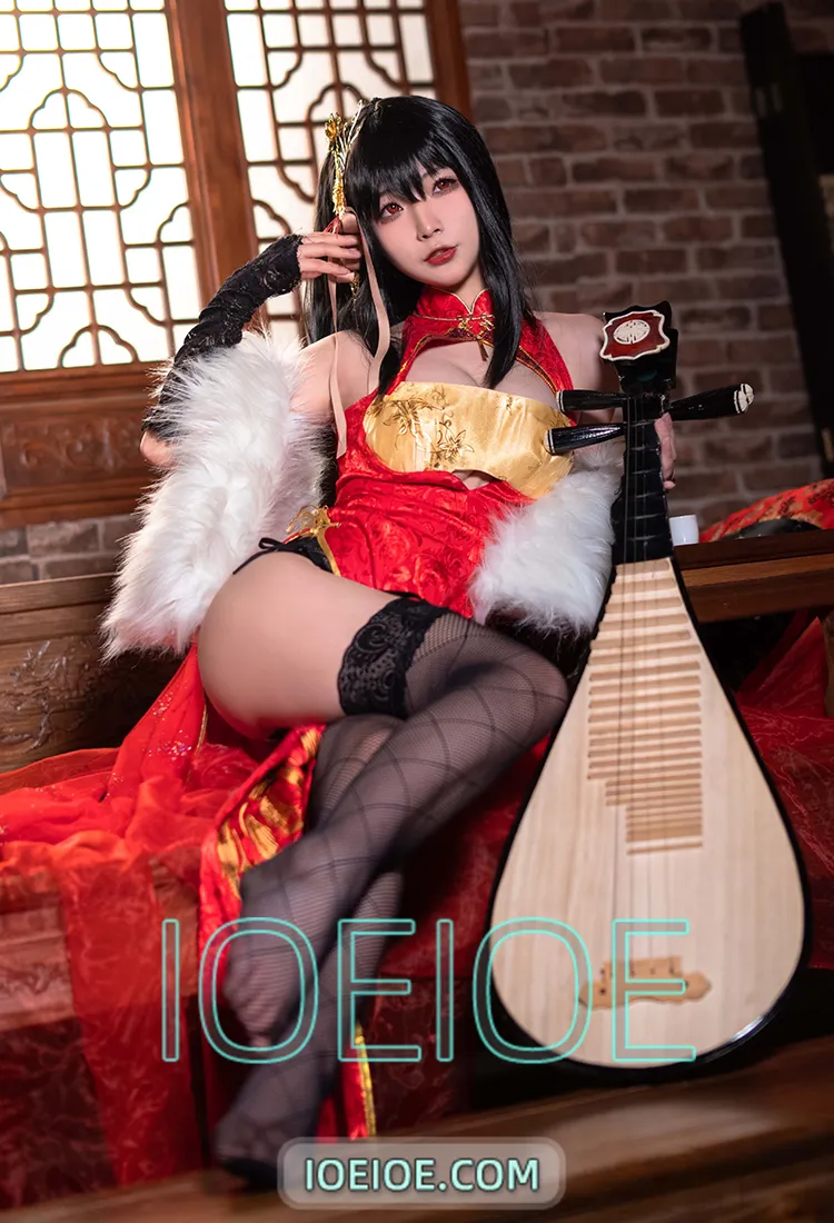 yuuhui玉汇 – NO.097 碧蓝航线 大凤旗袍 [23P-148M]-IOE魔盒花园