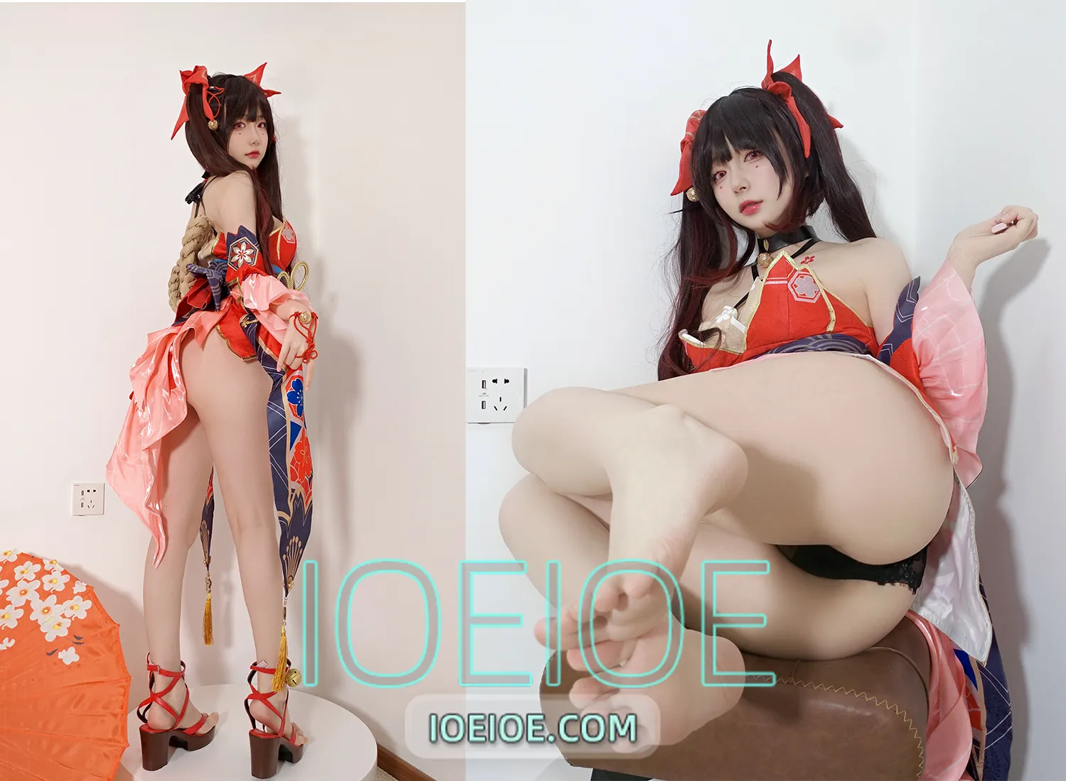 图片[1]-发条少女（迷之呆梨) NO.49 花火 [66P+3V-631MB]-IOE魔盒花园
