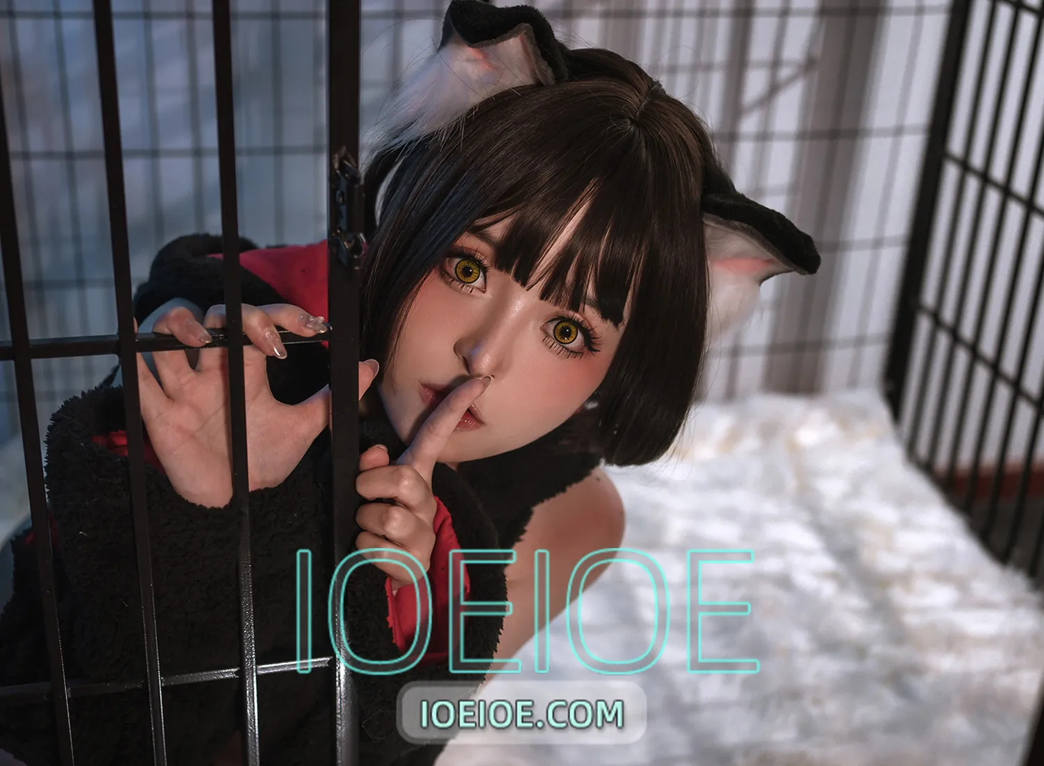 图片[1]-爆机少女喵小吉 NO.032 猫娘 [51P-96MB]-IOE魔盒花园