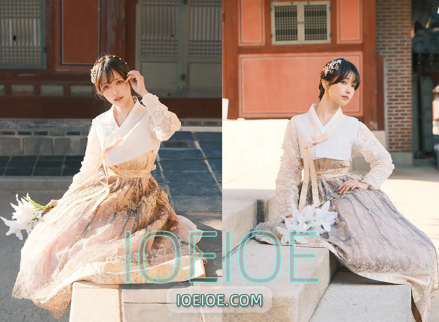 图片[1]-ElyEE子 – NO.180 Hanbok韓服 [20P+1V-63MB]-IOE魔盒花园