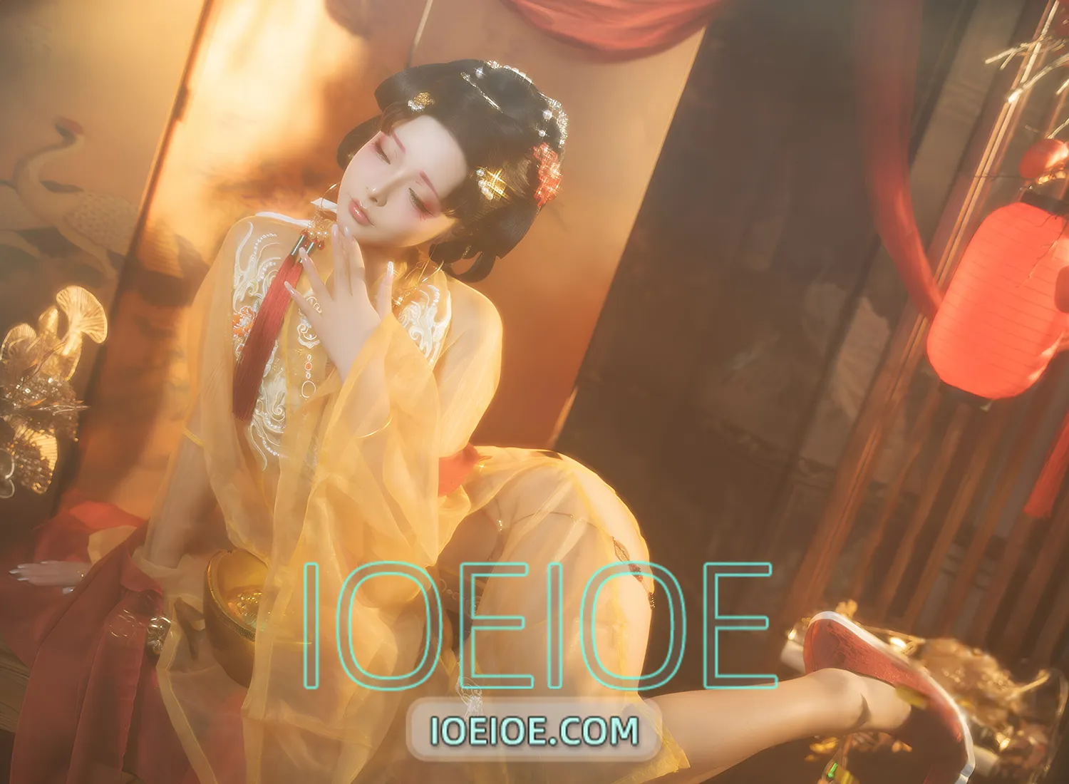 图片[1]-yuuhui玉汇 – NO.105 善财娘子 [124P-455M]-IOE魔盒花园