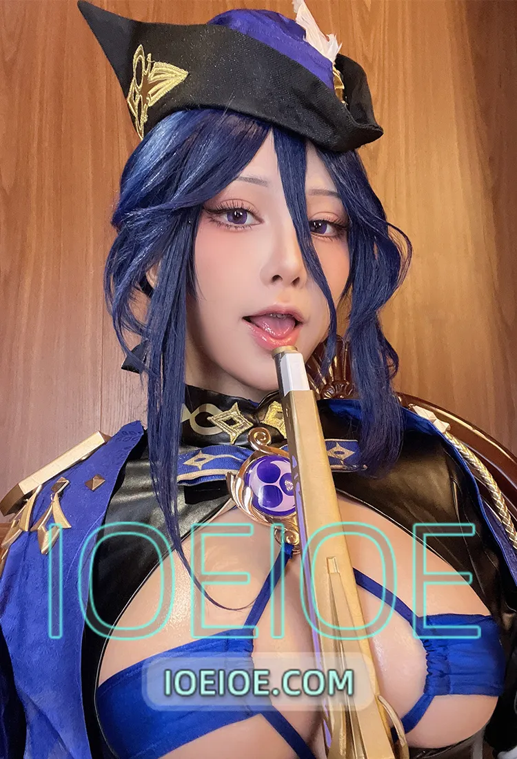 水淼Aqua - NO.205 Nikke胜利女神 梅登：冰蔷薇 [94P-129MB]-IOE魔盒花园