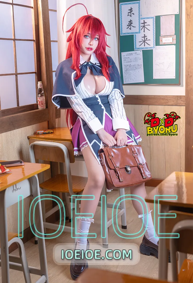 Byoru - NO.256 恶魔高校 莉雅丝-吉蒙里 [66P+20V-1.92GB]-IOE魔盒花园