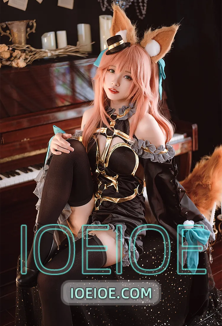 大大卷卷小卷 - NO.007 玉藻前 漆黑の魔术服 [12P-91MB]-IOE魔盒花园
