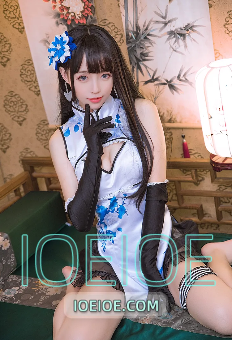大大卷卷小卷 - NO.015 白旗袍 [9P-105MB]-IOE魔盒花园