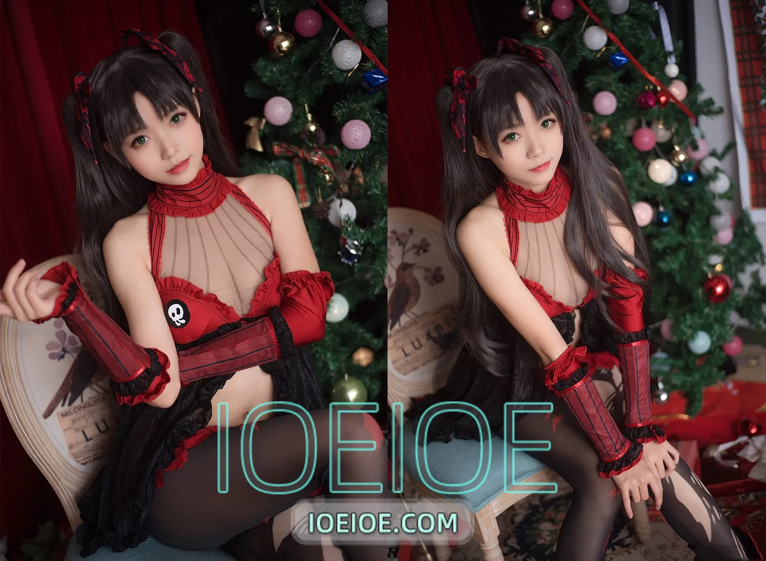 图片[1]-大大卷卷小卷 – NO.018 内衣双马尾 [8P-4MB]-IOE魔盒花园