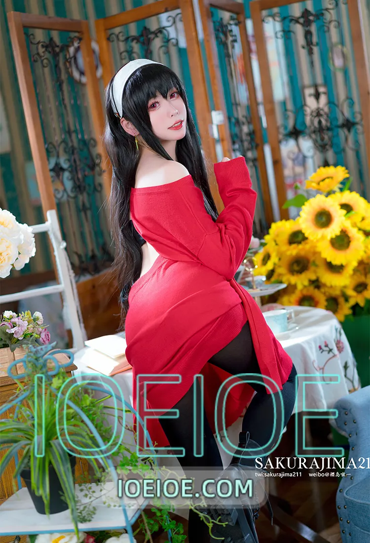 樱岛嗷 – NO.006 约尔 福杰 [15P-185MB]-IOE魔盒花园