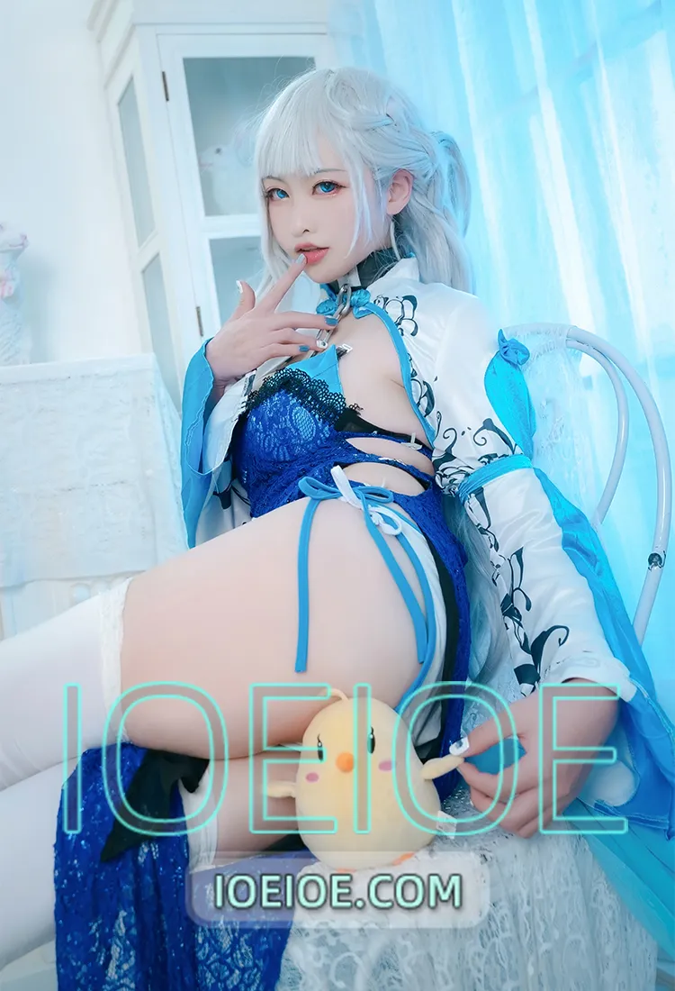 樱岛嗷 – NO.013 贝法尔斯特旗袍 [15P-144MB]-IOE魔盒花园