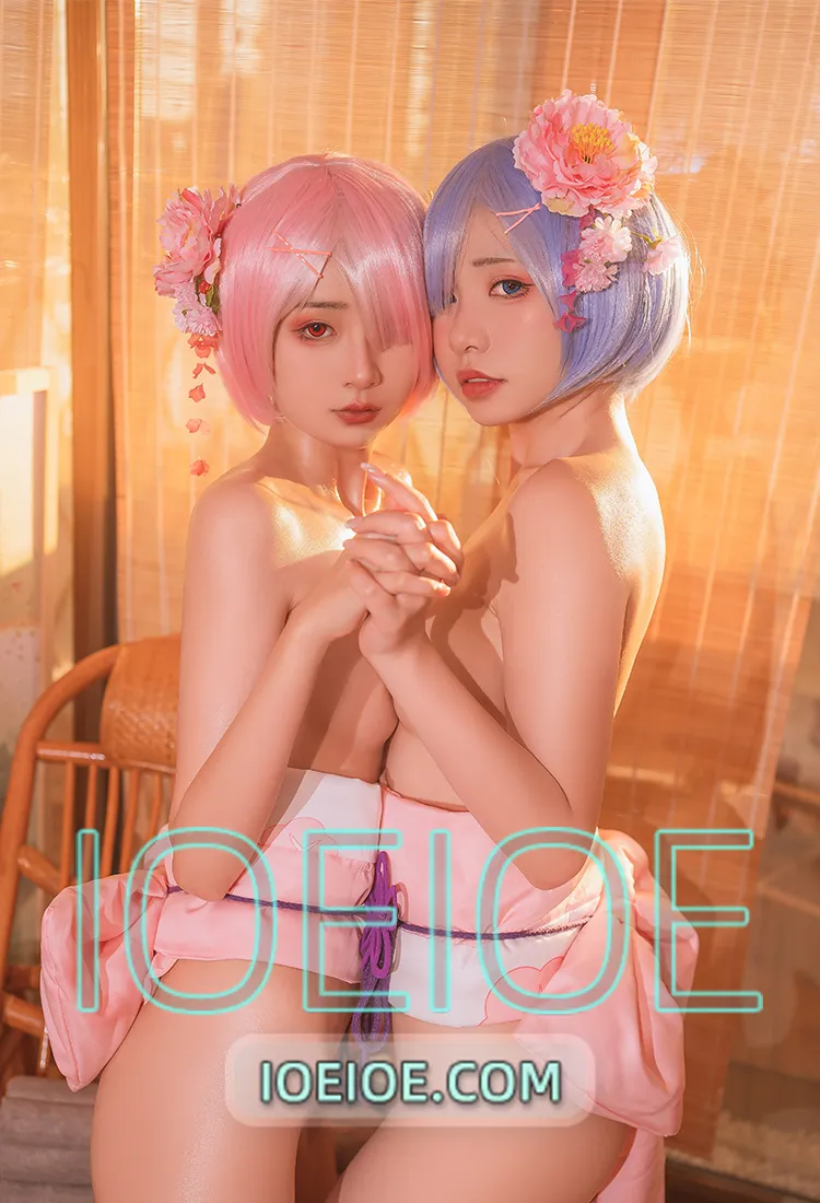 爆机少女喵小吉 NO.043 喵小吉+金鱼 双子系列 从零开始異世界生活 [100P2V-4.77GB]-IOE魔盒花园