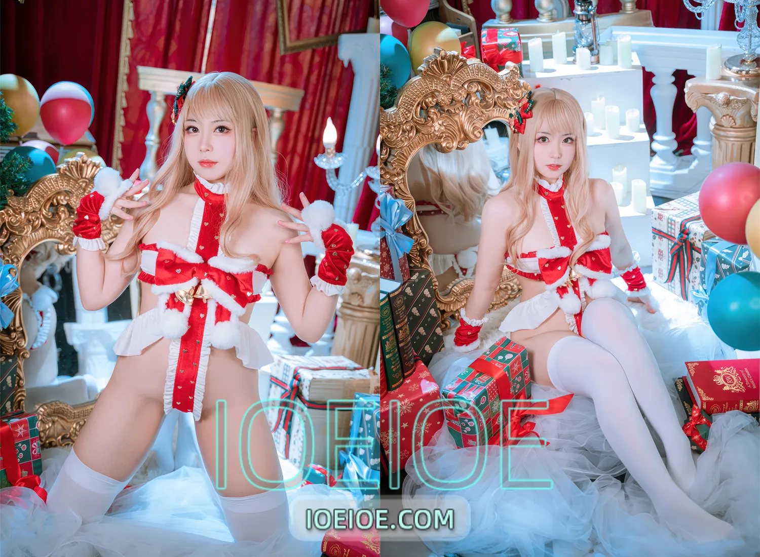 图片[1]-虎森森 – NO.31 圣诞精灵 [61P-383MB]-IOE魔盒花园