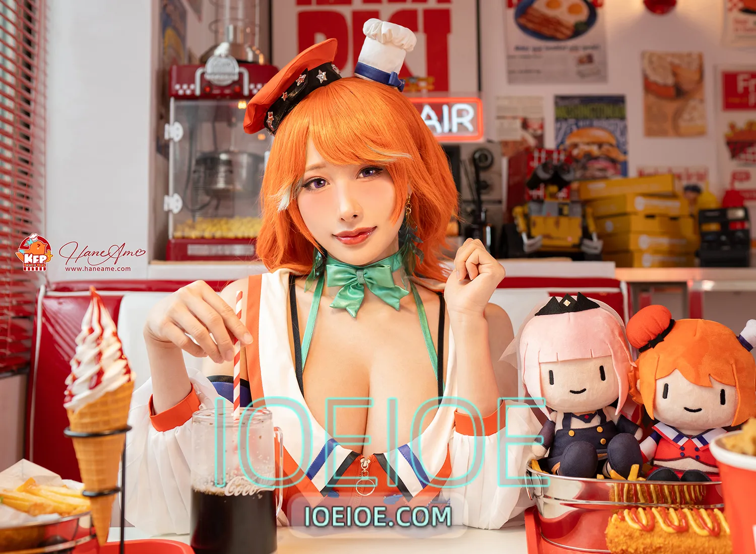 图片[1]-雨波_HaneAme – NO.410 Fired Chicken [32P+8V-333MB]-IOE魔盒花园
