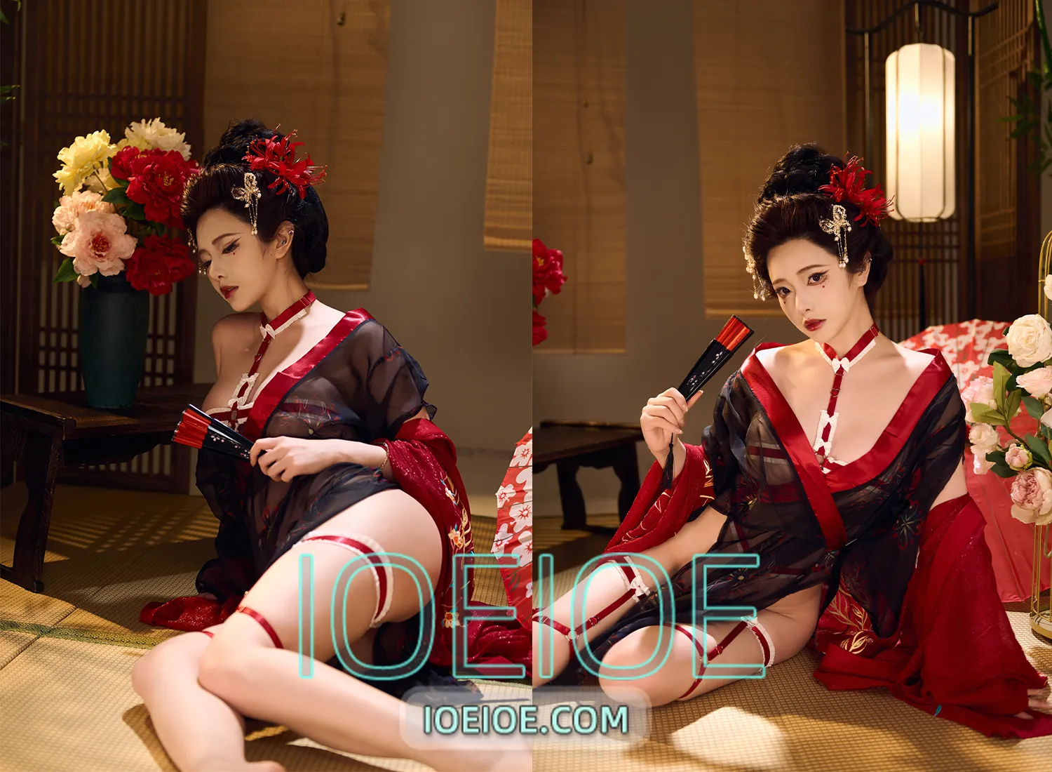 图片[1]-雯妹不讲道理 – NO.105 红袖添香 [61P+4V-455MB]-IOE魔盒花园