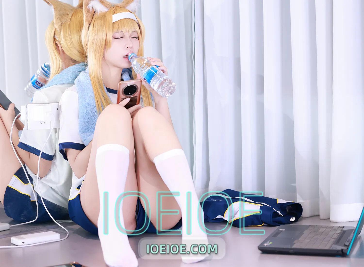 图片[1]-G44不会受伤 – NO.133 碧蓝档案 玛丽 偶像 [39P-463MB]-IOE魔盒花园