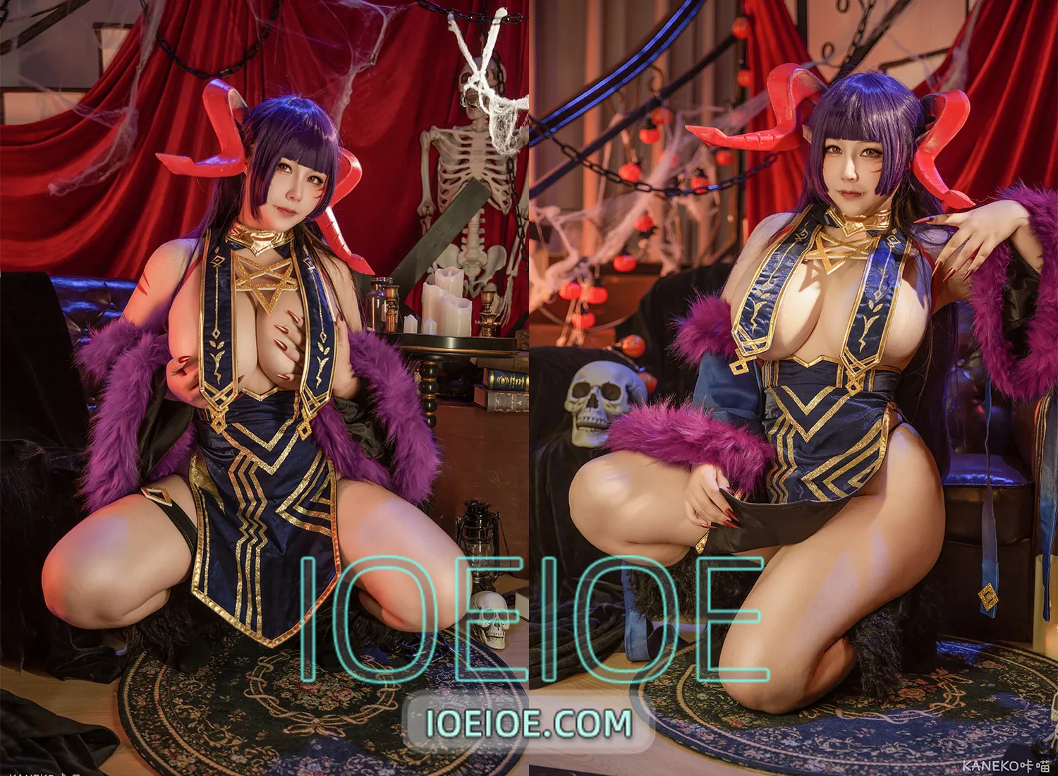 图片[1]-KANEKO_咔喵 – NO.025 天下布魔 撒旦 [30P+1V-172MB]-IOE魔盒花园