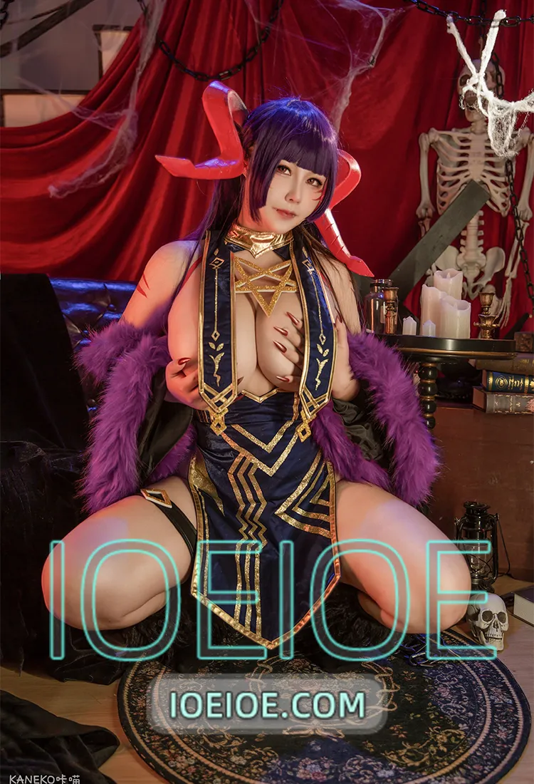 KANEKO_咔喵 – NO.025 天下布魔 撒旦 [30P+1V-172MB]-IOE魔盒花园