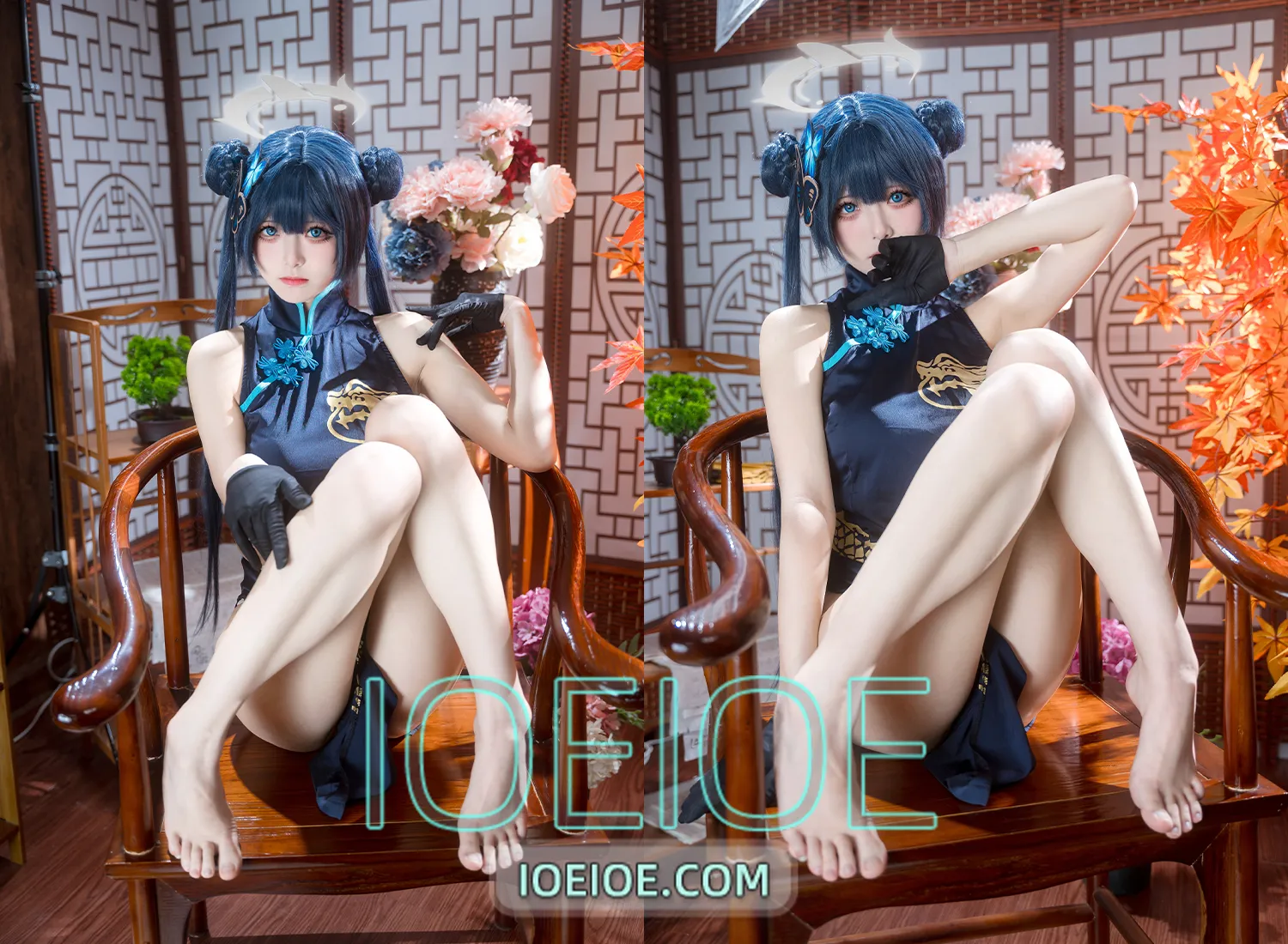 图片[1]-九柒喵 – NO.002 碧蓝档案 妃咲 [28P-137M]-IOE魔盒花园