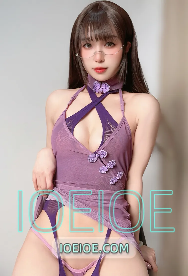 布丁大法 - NO.158 紫色布丁 [13P-161M]-IOE魔盒花园