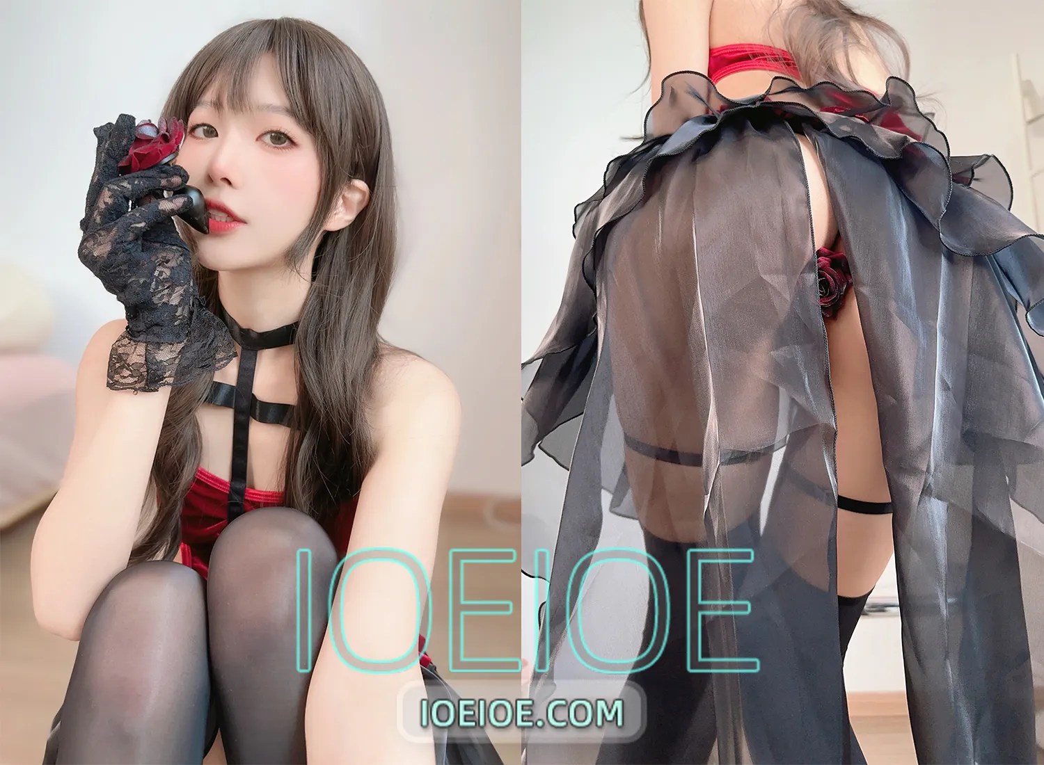 图片[1]-布丁大法 – NO.164 蔷薇之花 [80P-450MB]-IOE魔盒花园