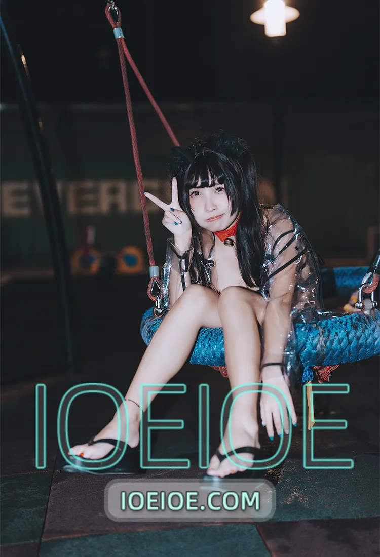 慕慕Momo - NO.006 溜雨衣貓貓 [48P-470MB]-IOE魔盒花园