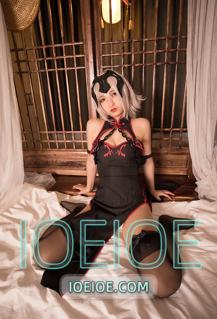 神楽坂真冬 - NO.038 旗袍黑贞 150P-IOE魔盒花园