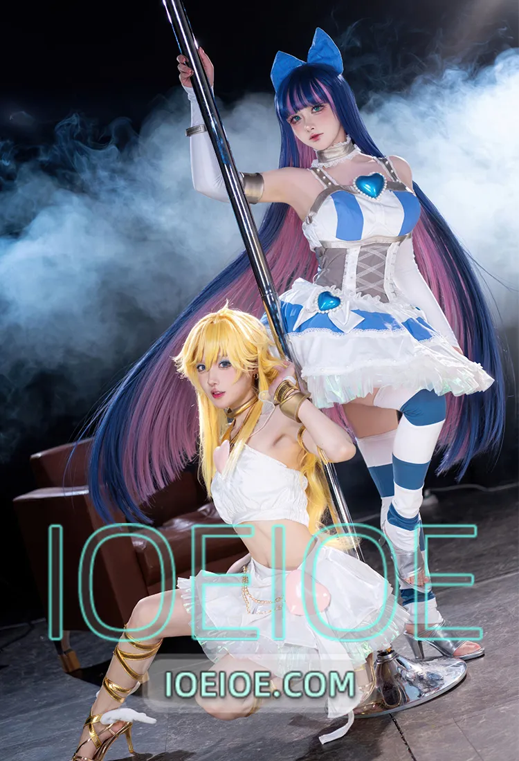 阿包也是兔娘 - NO.110 &苏苏苏Sofia - 吊带袜天使 [33P-418M]-IOE魔盒花园