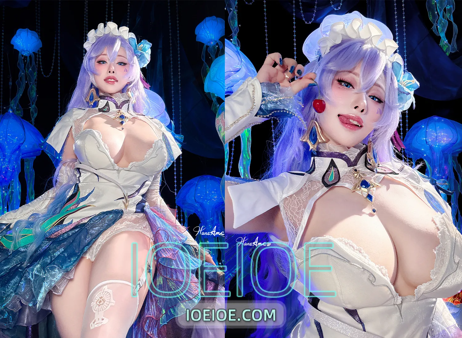 图片[1]-雨波_HaneAme – NO.425 鳴潮 坎特蕾拉 [52P+5V-464MB]-IOE魔盒花园
